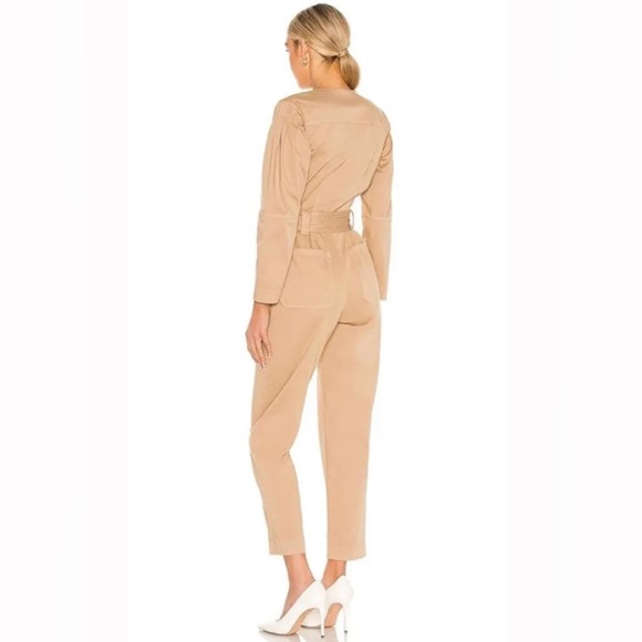 Brand New A.L.C Cade Tie Waist Jumpsuit - Picture 3 of 8
